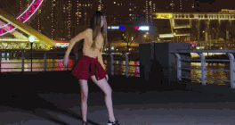 【鹿青元】Love Me If You Can❤在天津之眼下起舞